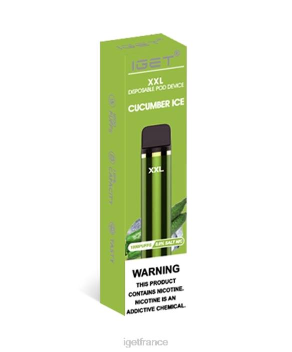 Vape Shop X02H53 IGET xxl glace au concombre