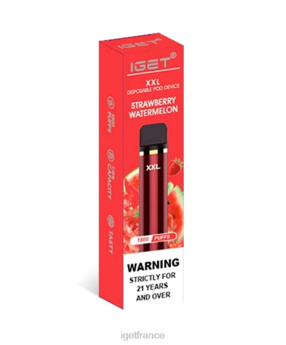 Bar France X02H76 IGET xxl pastèque fraise