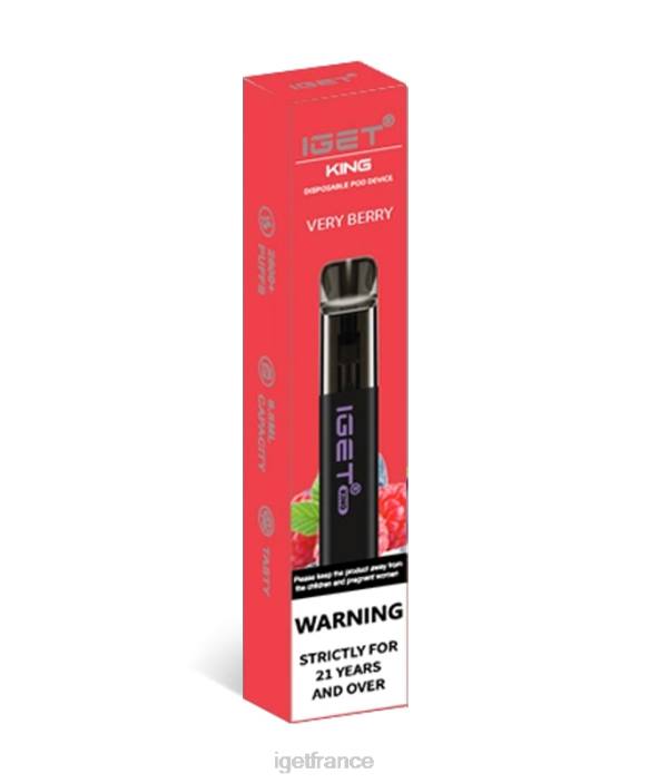 IGET Vape X02H122 j'ai le roi très fruité