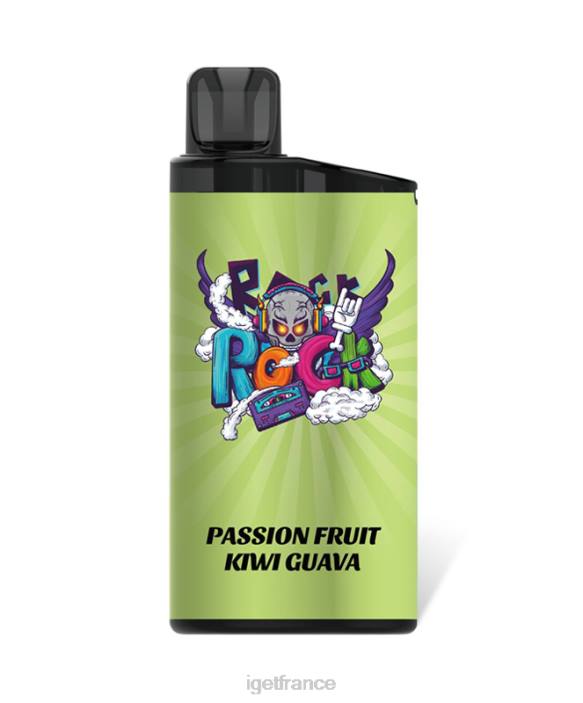 Vape X02H167 IGET bar fruit de la passion kiwi goyave