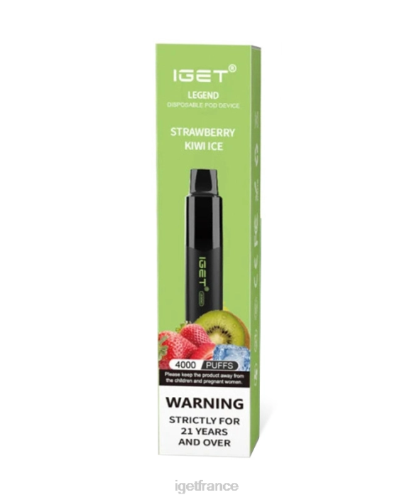 IGET Vape X02H195 j'ai une légende glace fraise kiwi