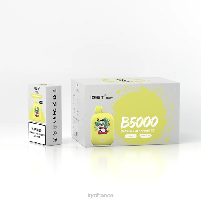 Vape Shop X02H312 IGET b5000 glace à la mangue et aux fruits de la passion