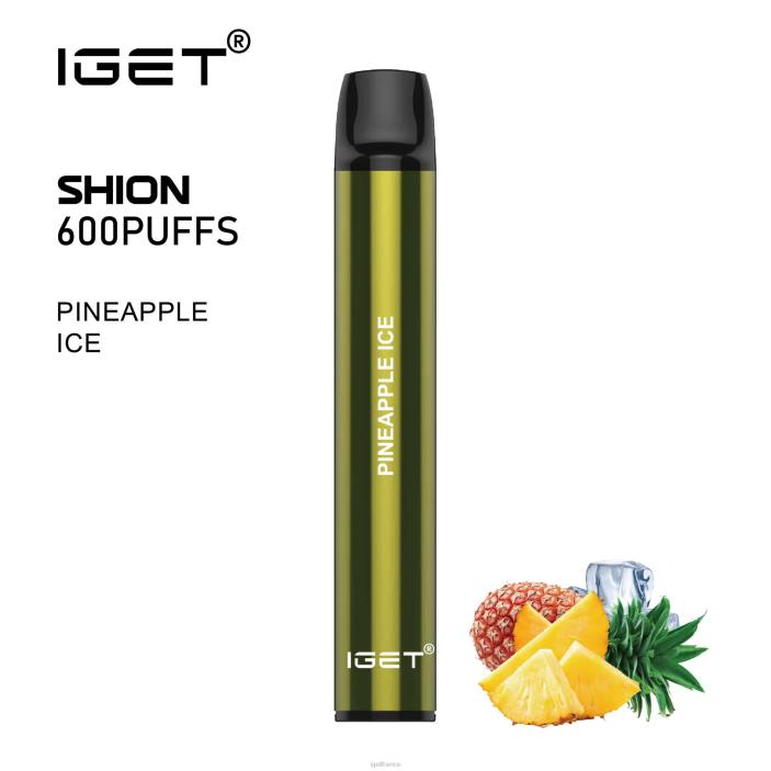Vape X02H24 3 x IGET Shion glace à l'ananas