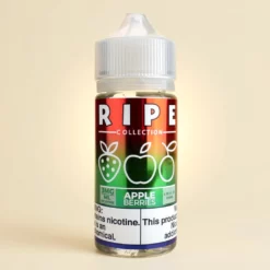 Apple Berries by Vape 100 Ripe Collection 100mL FreebaseDouce