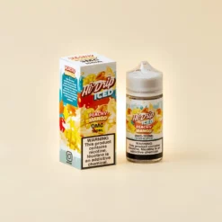 Mangue Pêche Glacée Hi-Drip E-Juice –Freebase,Coils propres